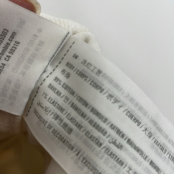 Abercrombie & Fitch The Crop Wide Leg Ultra High Rise 5 Pocket Raw Hem Womens 26 - Picture 9 of 10